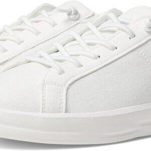 Breathable Cotton Karina Sneakers in Coconut White: Perfect for Everyday Wear